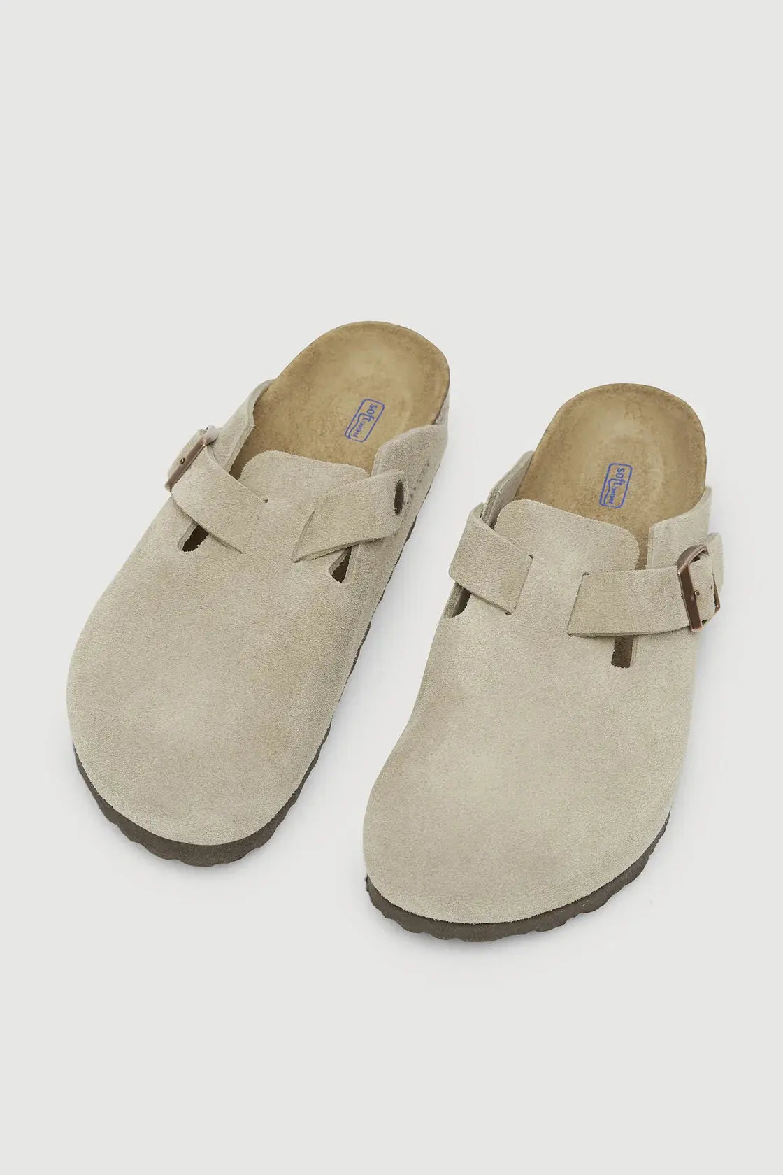 Boston SFB Taupe Suede Leather - Regular Fit Birkenstock