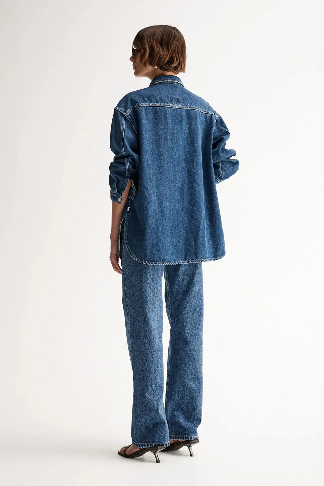 Odin Denim Shirt in Dark Indigo Elka Collective