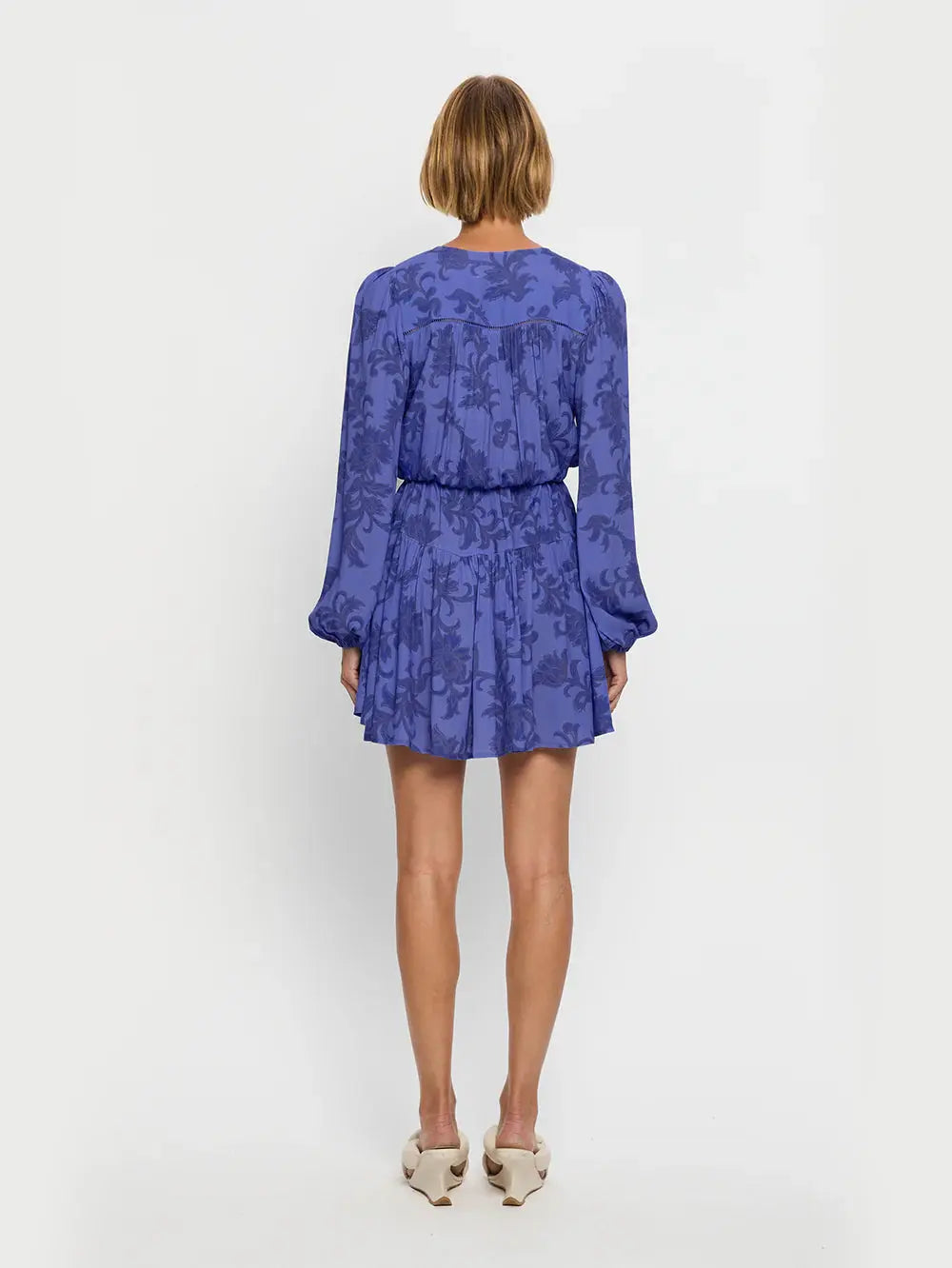 Jamie Tie Front Mini Dress Kivari