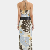 Lola Pleated Midi Dress