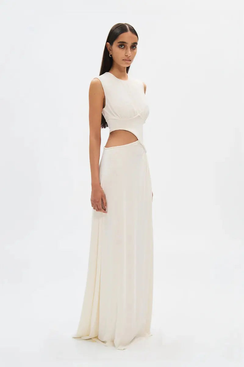 Sierra Dress in Ivory Misha