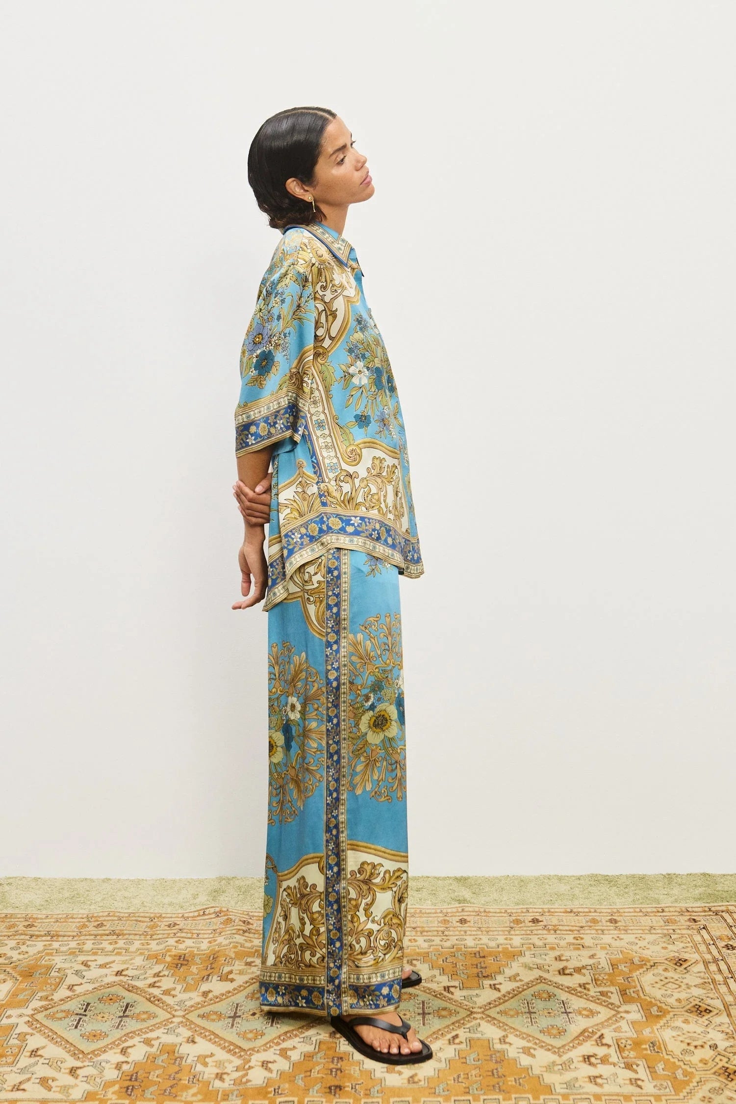 Cassie Silk Pant Alemais