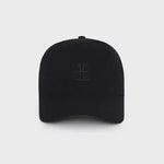 Jeremy Baseball Cap Framed Monogram in Black Anine Bing