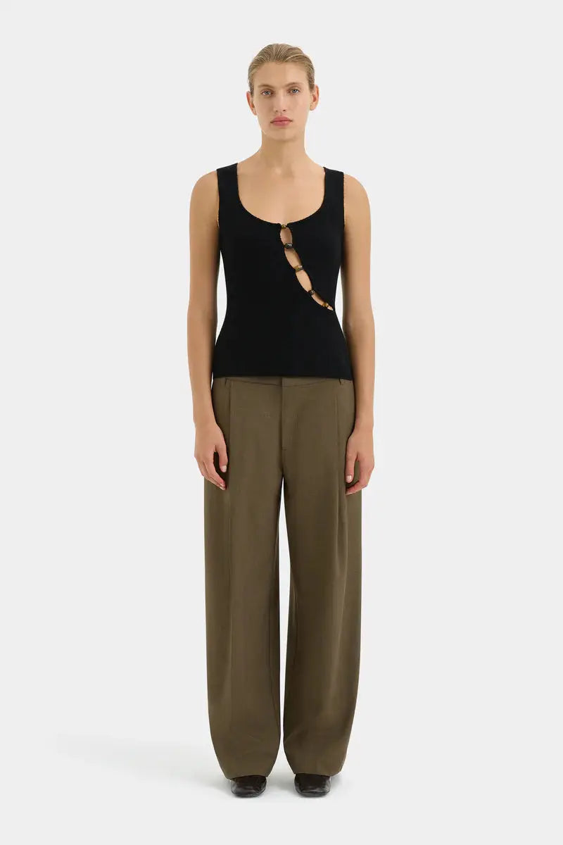 SIR Chiara Beaded Tank Sir.