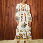 Mercado Midi Dress Alemais