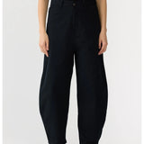 Cotton Twill Barrel Leg Pant Bassike