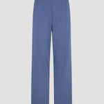 Wide leg double jersey pant in Midnight Blue Bassike