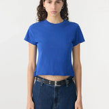 Cobalt Raw Edge Baby T-Shirt