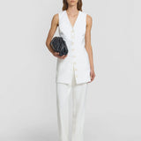 Cascade Dress in Ivory Viktoria + Woods