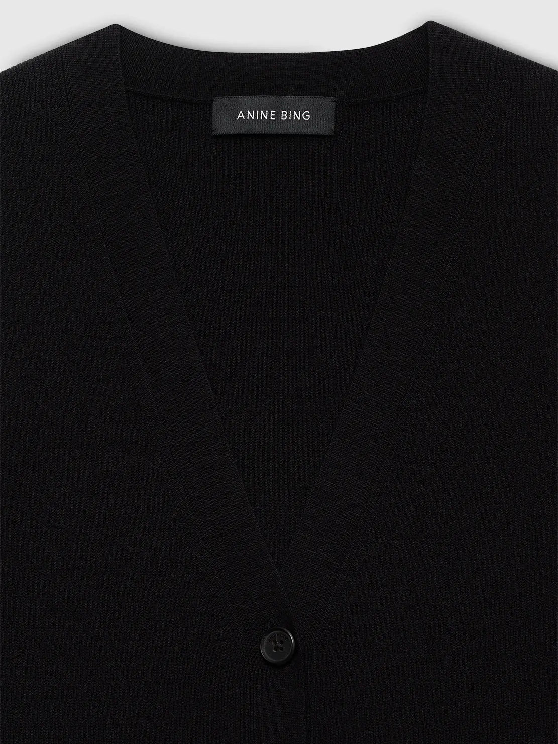 Lawrence Vest in Black Anine Bing