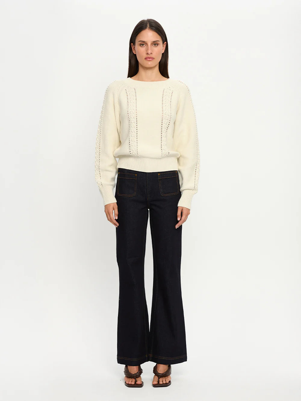 Tahlia Knit in Cream Kivari