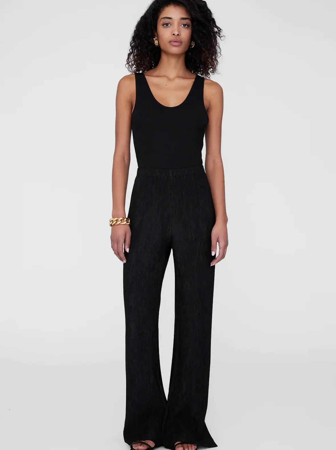 Aden Pant in Black Anine Bing