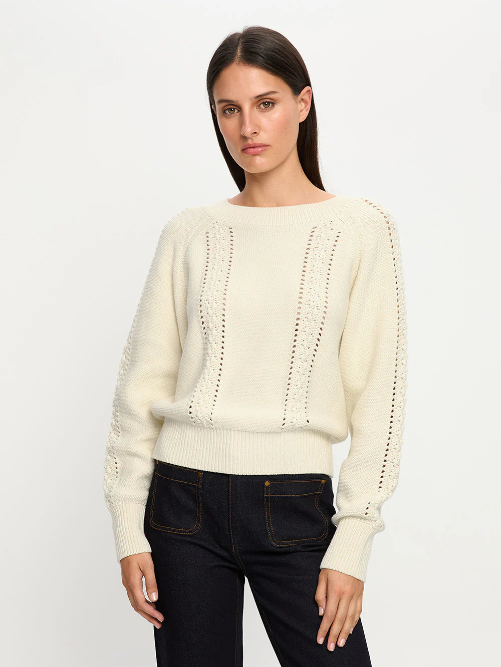 Tahlia Knit in Cream Kivari