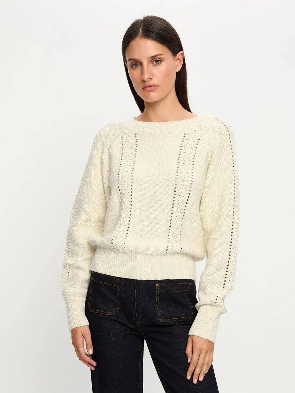 Tahlia Knit in Cream Kivari