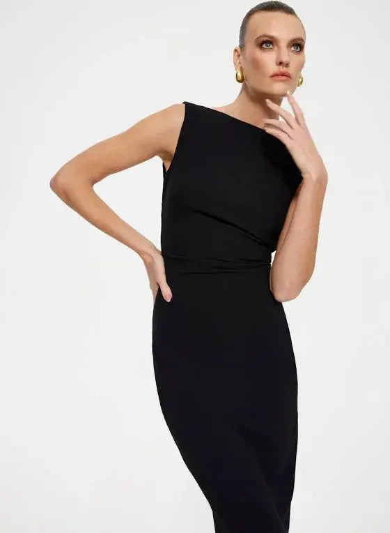Verona Gown in Black Effie Kats