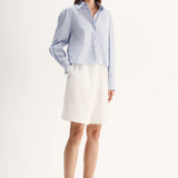 Dash Stripe Shirt in Blue