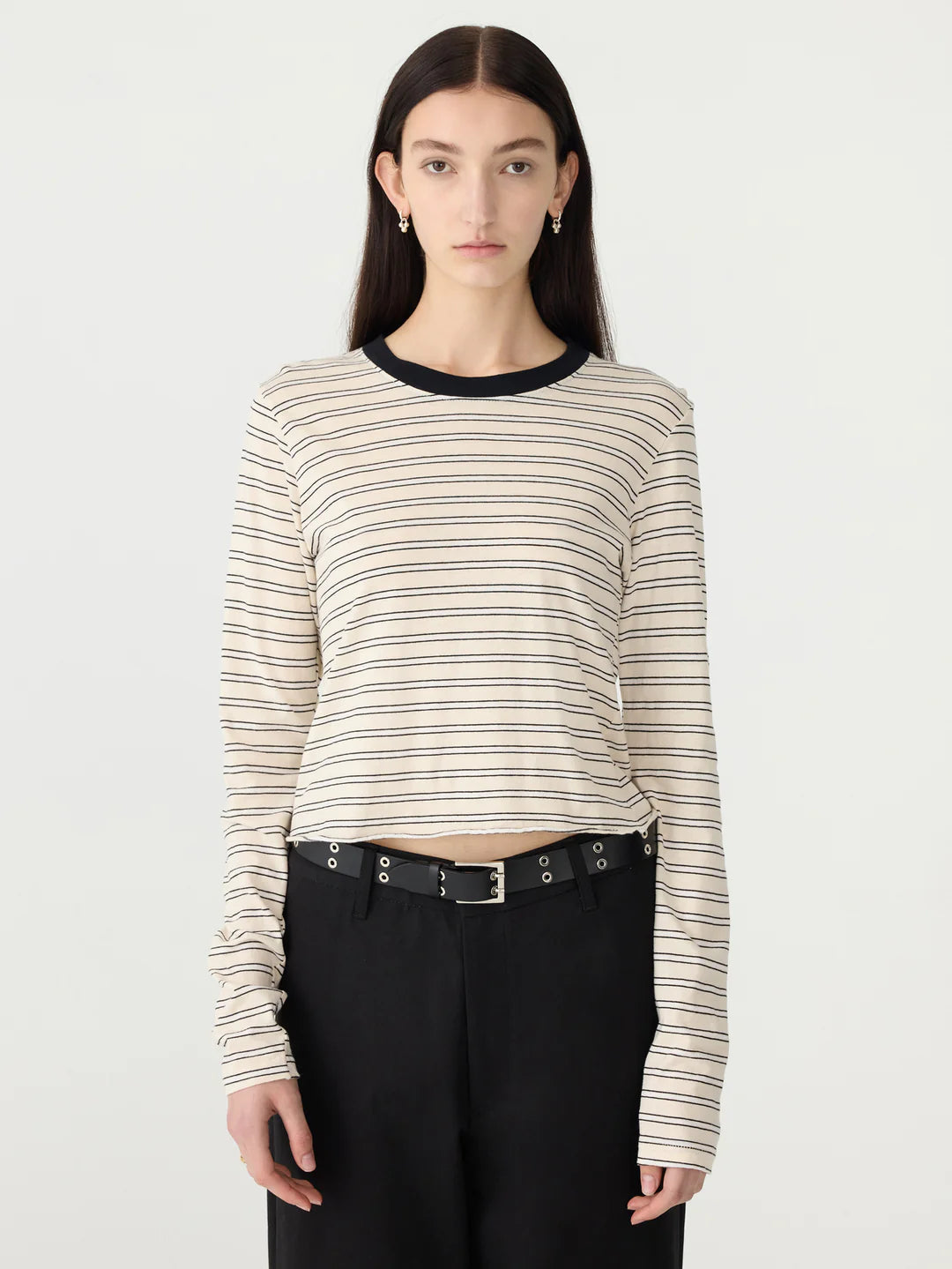 Stripe Baby Long Sleeve T.Shirt BASSIKE