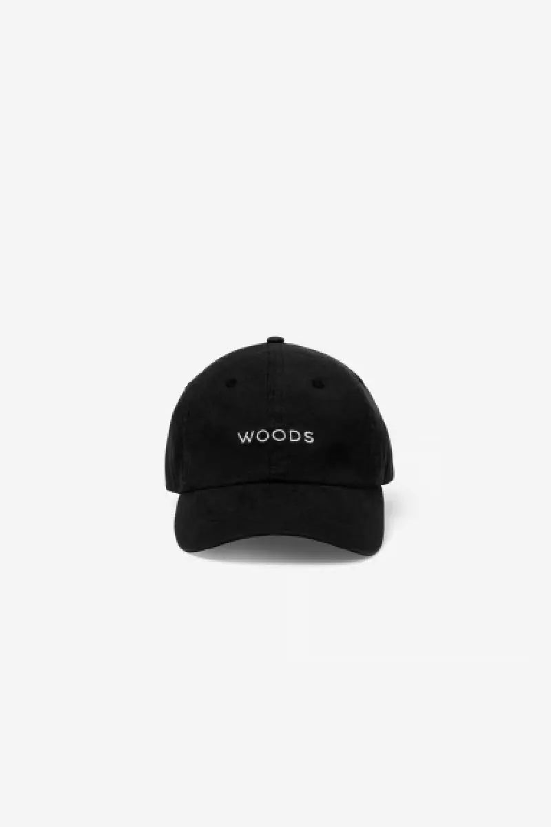 Woods Vintage Cap in Black Viktoria + Woods
