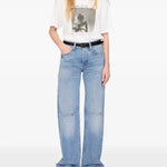 Ashton Tee Spirit in Ivory Anine Bing