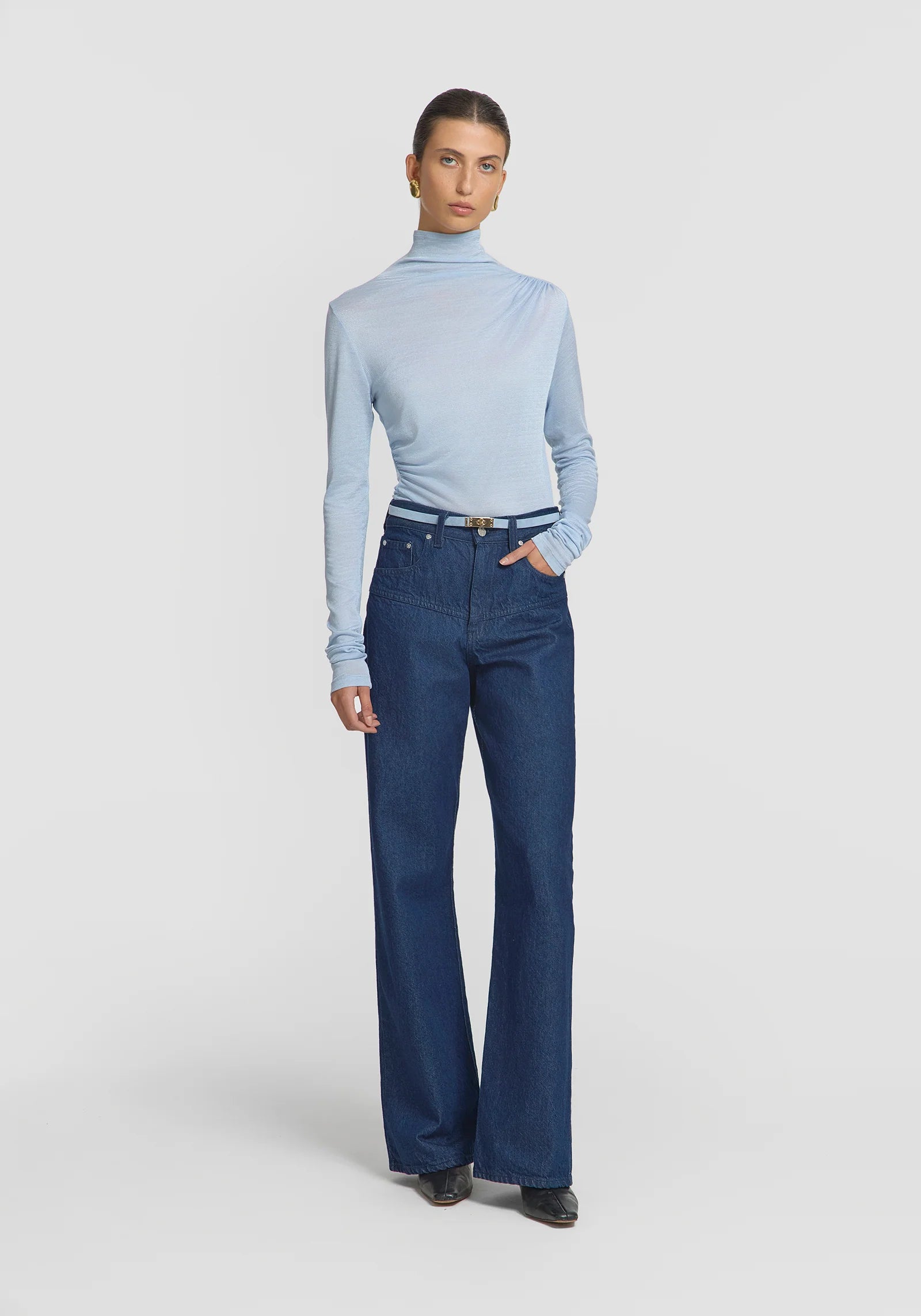 Blue jean by Viktoria and Woods by clothlifestyle boutique