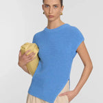 Memphis Knit Top in Blue Viktoria + Woods