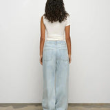 Ciera Asym Top in Chalk One of Others