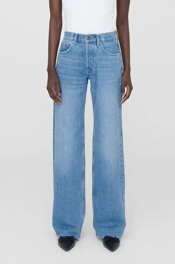 The Hugh Jean in Panama Blue - Cloth Lifestyle Boutique- Anine Bing