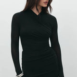 Amrita Bodysuit in Black Bayse Brand