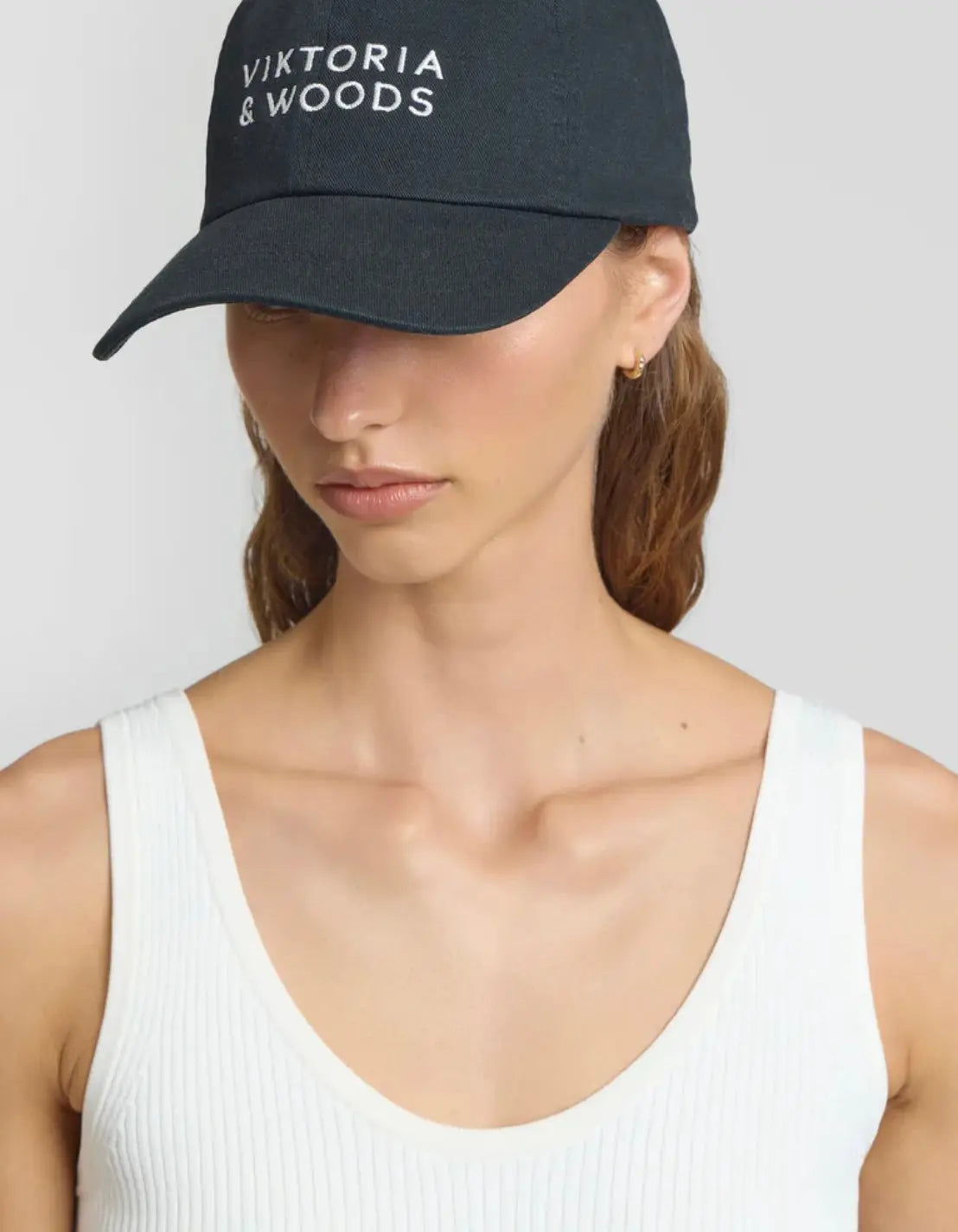 V & W Vintage Cap Black Viktoria + Woods