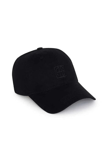 Jeremy Baseball Cap Framed Monogram in Black Anine Bing