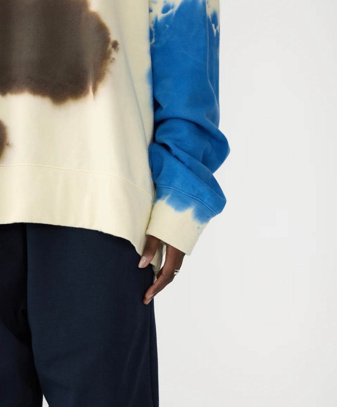 Universal Patch Dye Sweat Cobalt and Yellow BASSIKE