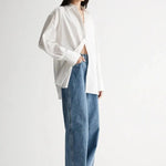 Carter Shirt in White Elka Collective