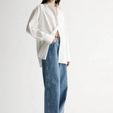 Carter Shirt in White Elka Collective