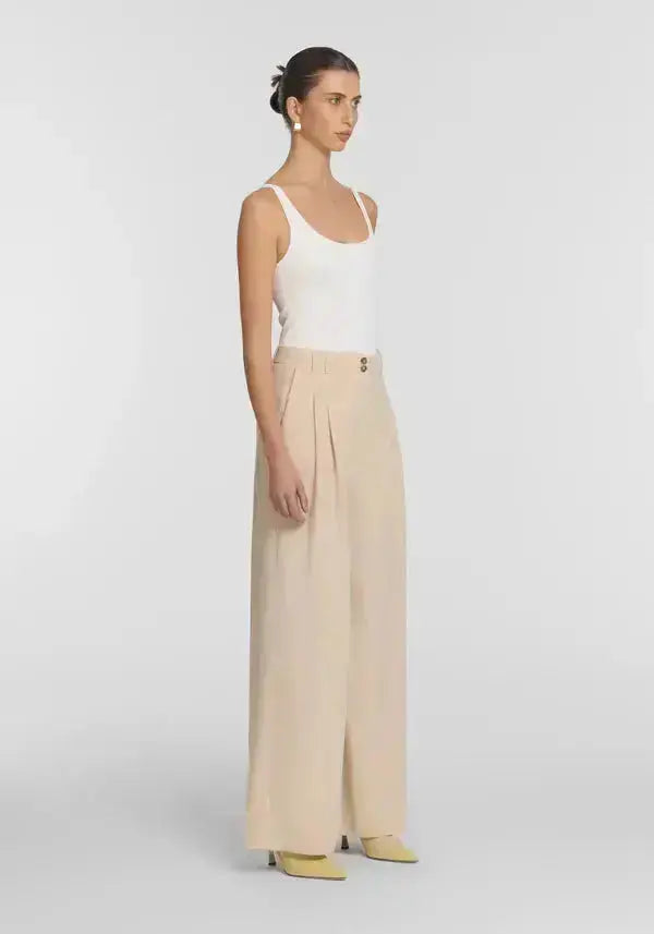 Amity Tank in White Viktoria + Woods