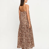 Paris Maxi Dress in Leopard
