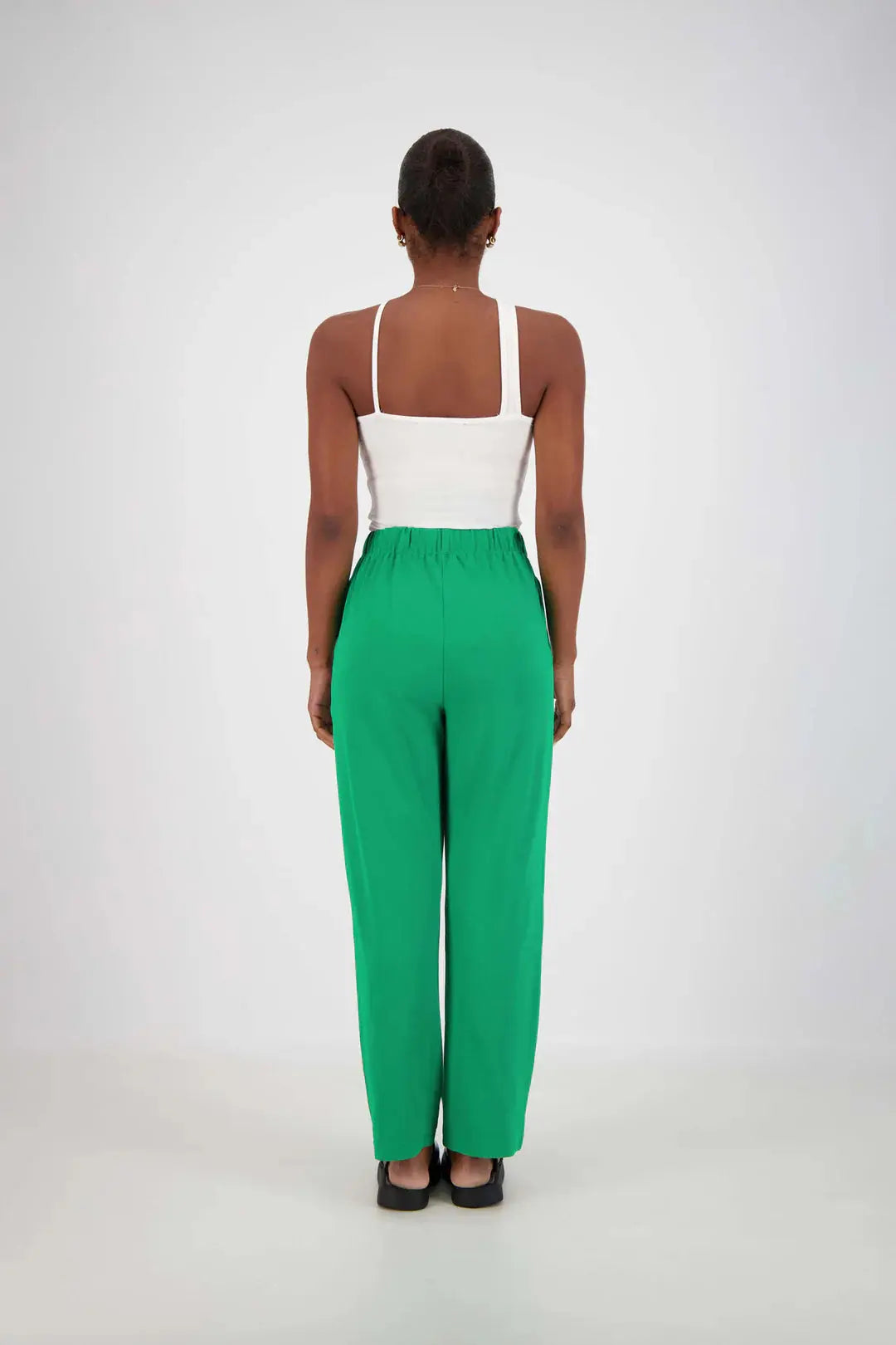 Panarea Pant in Green Jasmine Alexa
