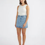 Reese Denim Mini Skirt Ena Pelly