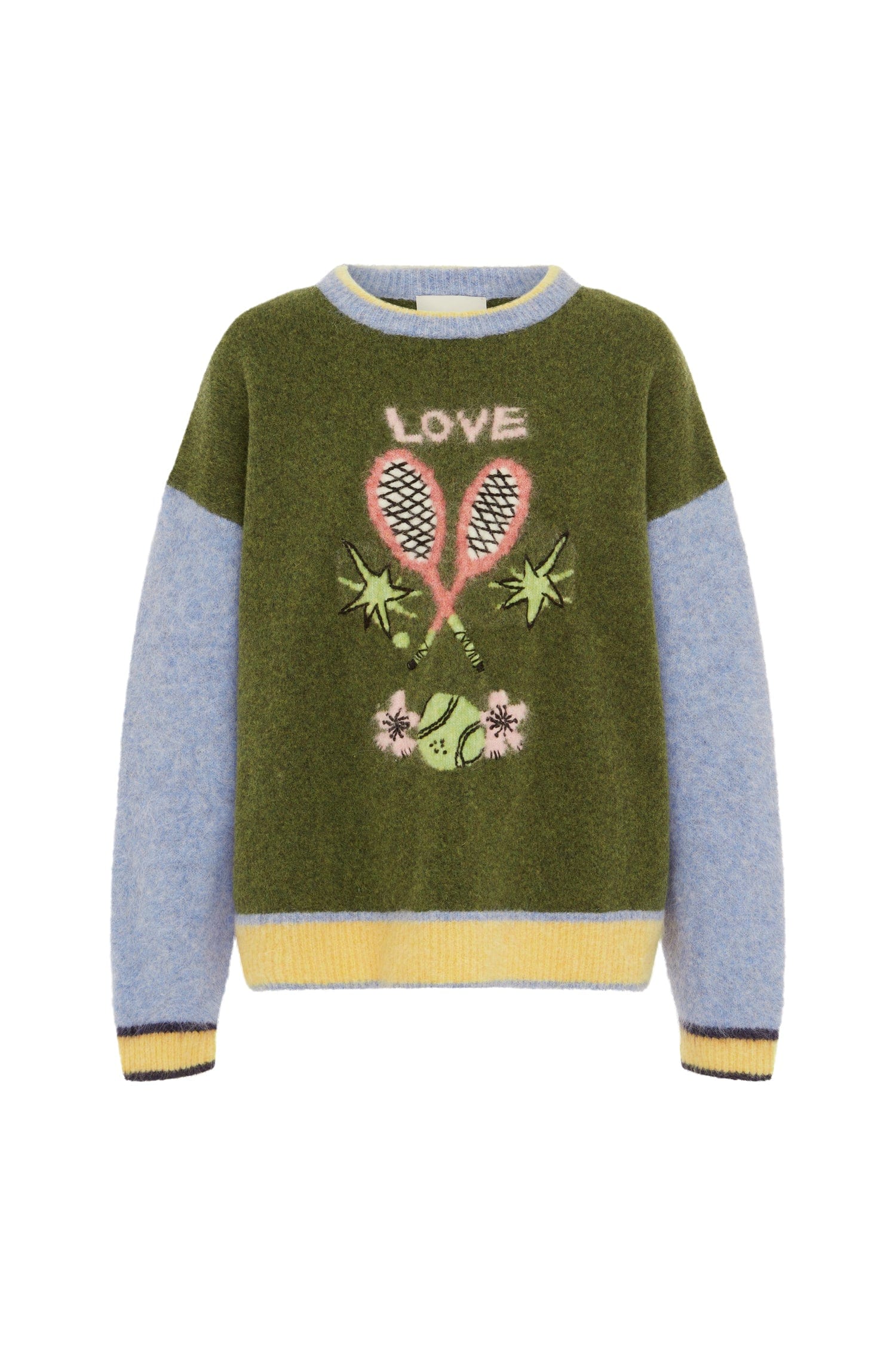 Knitted
Sweater multicolour with
Logo
Tennis
Racquets alemais clothlifestyle boutique