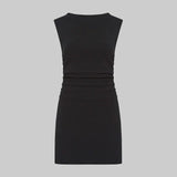 Harlow Mini Dress in Black Friends With Frank