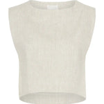 Martina Crop Top in Natural