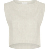 Martina Crop Top in Natural