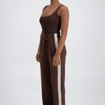 Panarea Trackpant in Brown Jasmine Alexa
