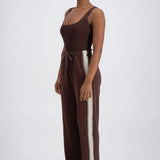 Panarea Trackpant in Brown Jasmine Alexa