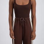 Panarea Trackpant in Brown Jasmine Alexa
