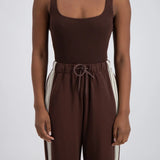 Panarea Trackpant in Brown Jasmine Alexa