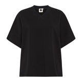 Boxy V Neck Short Sleeve T-shirt