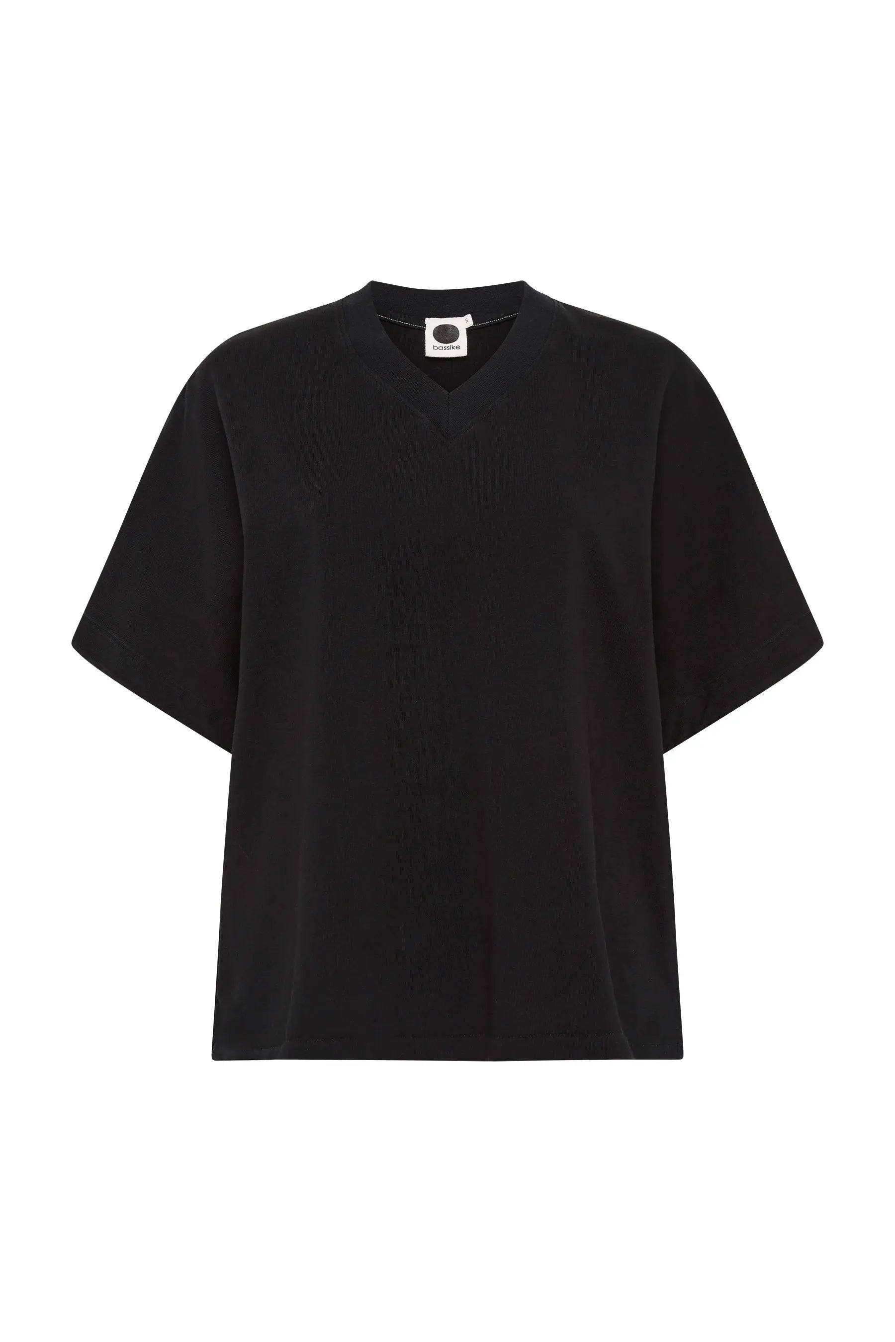 Boxy V Neck Short Sleeve T-shirt