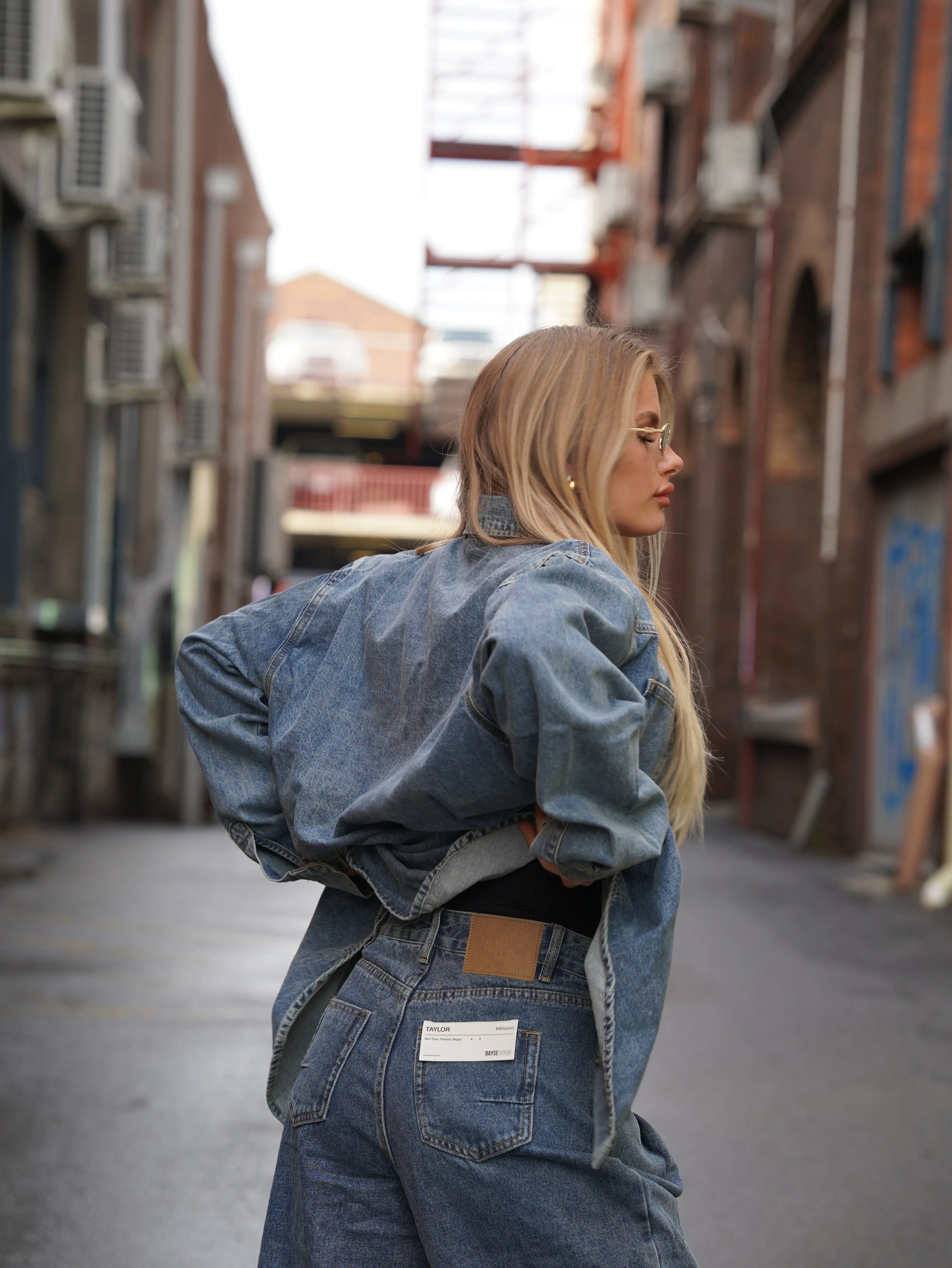 Taylor Denim in Memphis Blue Bayse Brand