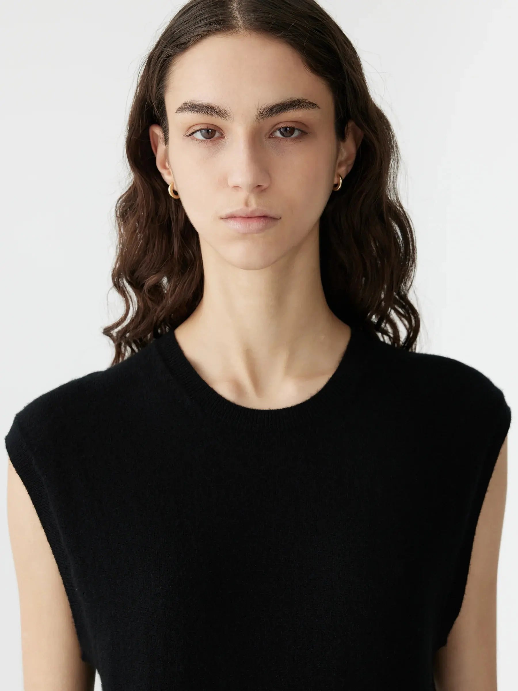 Slim Muscle Tank Knit Bassike