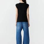 Slim Muscle Tank Knit Bassike